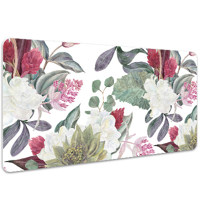 Tapis de bureau Fleurs colorées