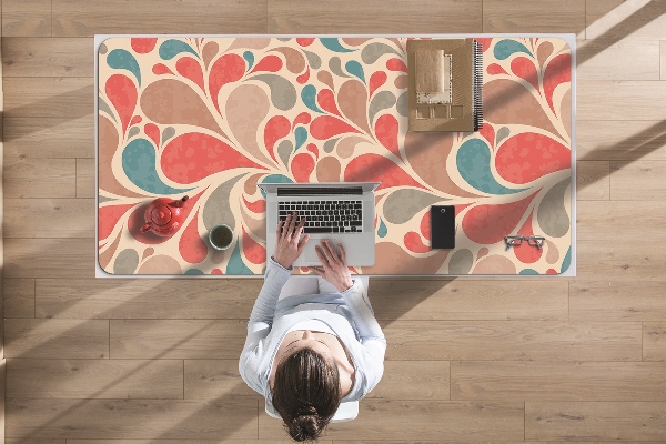 Sous-main bureau Larmes colorées