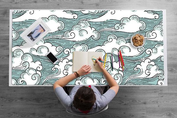 Sous-main bureau Ciel venteux