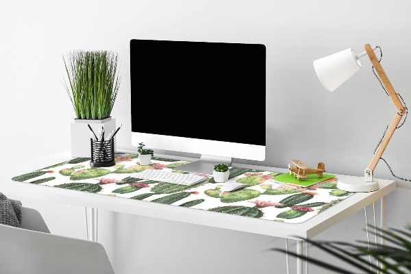 Protège bureau Cactus avec des pointes