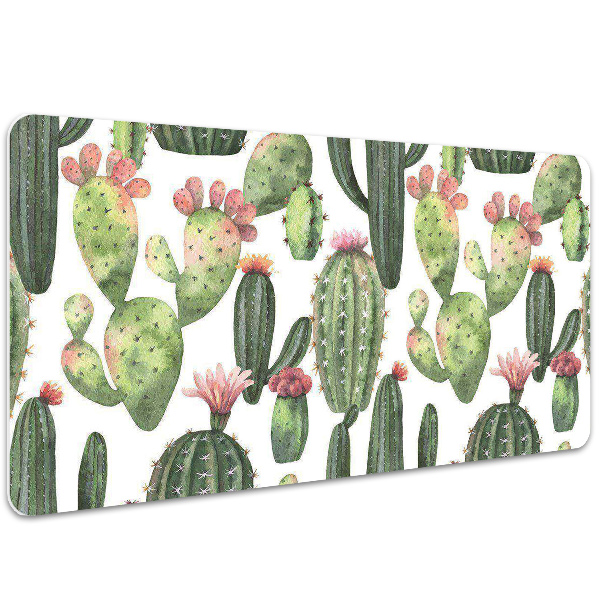 Protège bureau Cactus avec des pointes