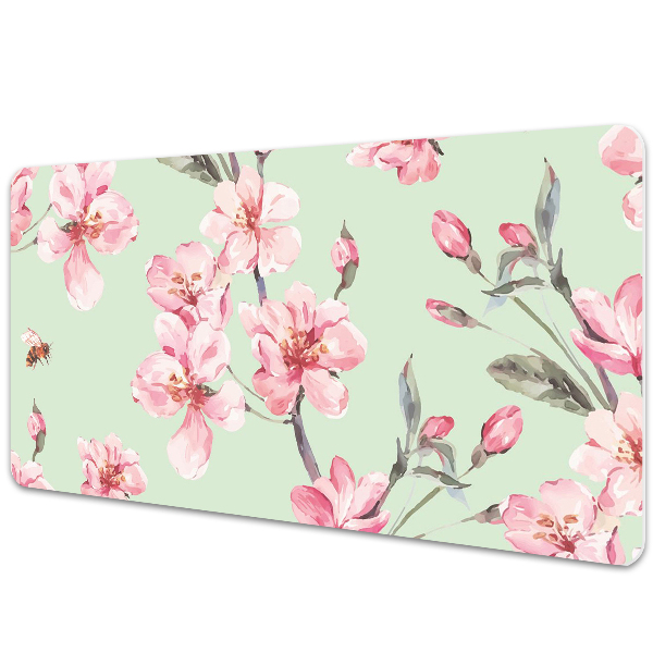 Tapis de bureau fleurs de cerisier