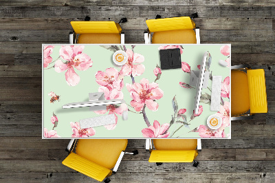 Tapis de bureau fleurs de cerisier