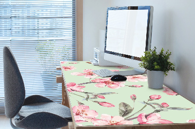 Tapis de bureau fleurs de cerisier