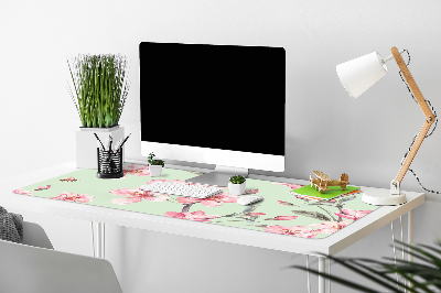 Tapis de bureau fleurs de cerisier