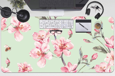 Tapis de bureau fleurs de cerisier