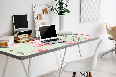 Tapis de bureau fleurs de cerisier