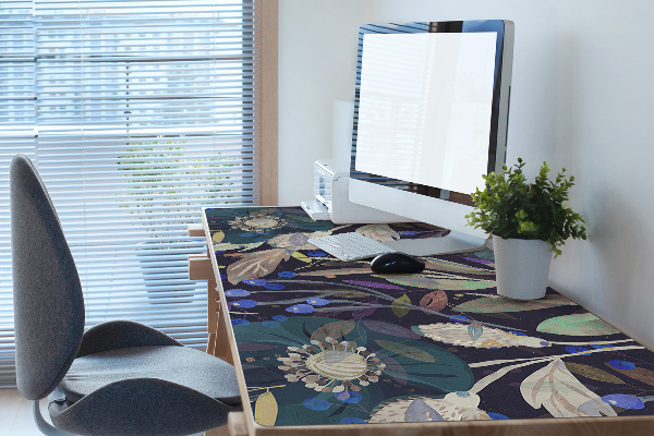 Tapis de bureau Modèle botanique