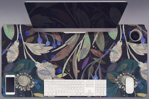 Tapis de bureau Modèle botanique