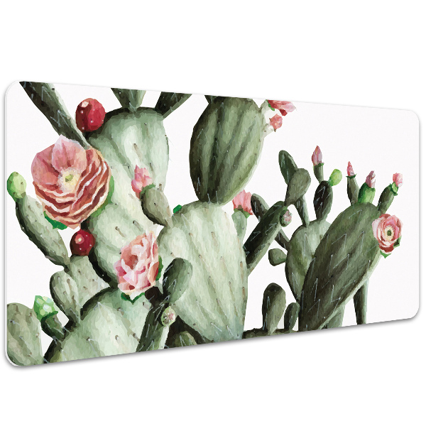 Sous main de bureau Cactus