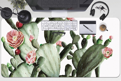 Sous main de bureau Cactus