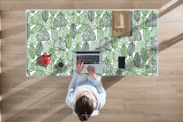 Tapis de bureau Feuilles de forêt
