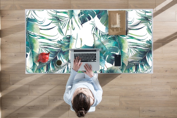 Sous-main bureau Feuilles de palmier