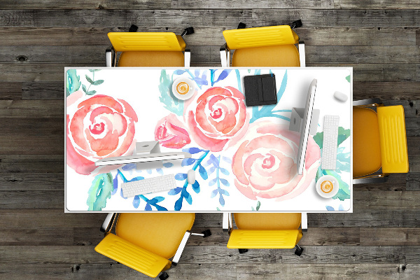 Tapis de bureau Fleurs lumineuses