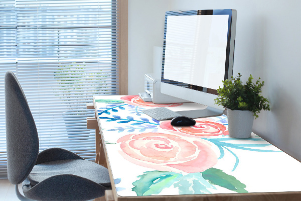 Tapis de bureau Fleurs lumineuses