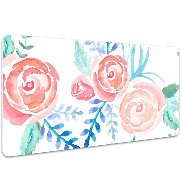 Tapis de bureau Fleurs lumineuses