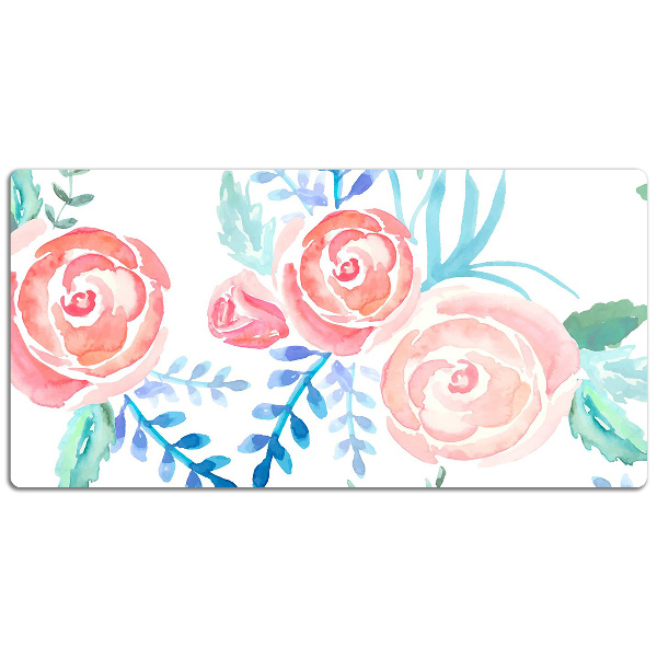 Tapis de bureau Fleurs lumineuses