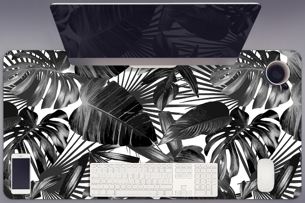 Sous main de bureau Feuilles sombres