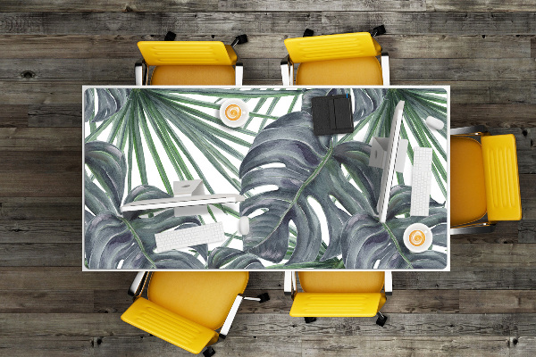 Sous-main bureau Plantes exotiques