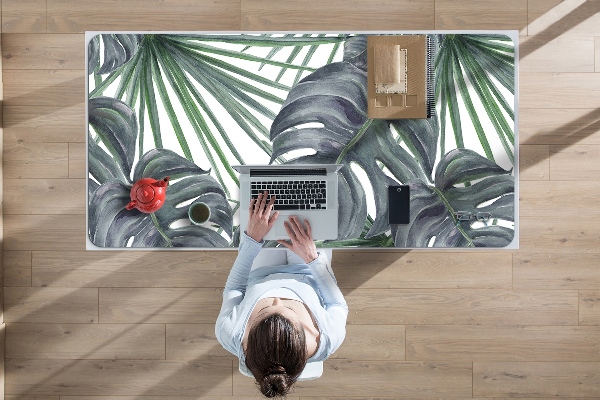 Sous-main bureau Plantes exotiques