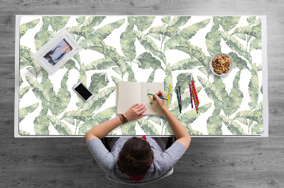 Tapis de bureau Feuilles de banane