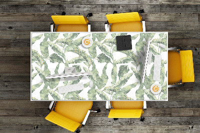 Tapis de bureau Feuilles de banane