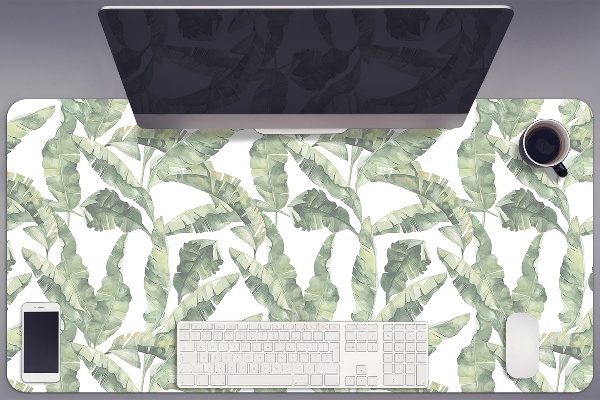 Tapis de bureau Feuilles de banane