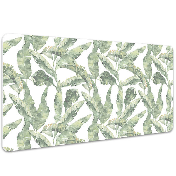 Tapis de bureau Feuilles de banane