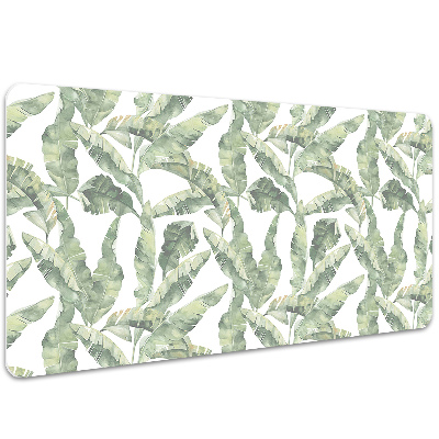 Tapis de bureau Feuilles de banane