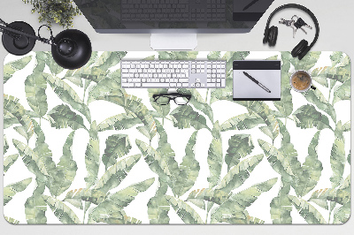 Tapis de bureau Feuilles de banane