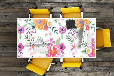 Tapis de bureau Dessin de fleurs