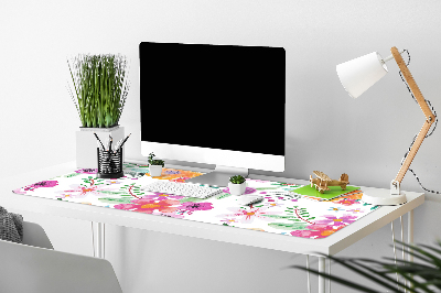 Tapis de bureau Dessin de fleurs