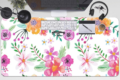 Tapis de bureau Dessin de fleurs