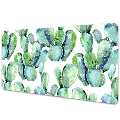 Tapis de bureau Cactus verts