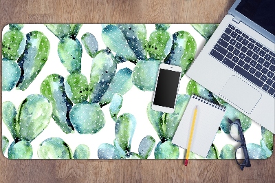 Tapis de bureau Cactus verts