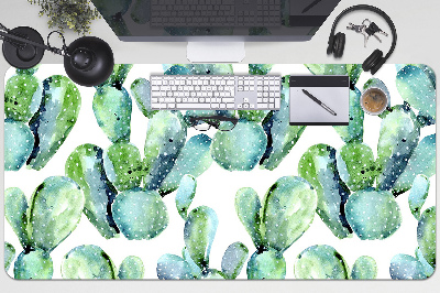 Tapis de bureau Cactus verts