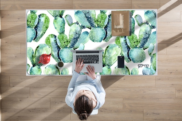Tapis de bureau Cactus verts