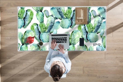 Tapis de bureau Cactus verts