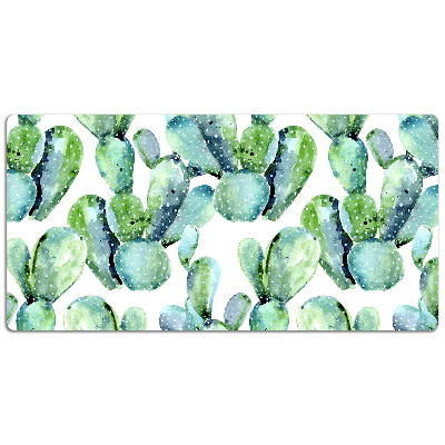 Tapis de bureau Cactus verts