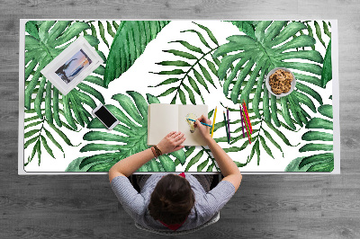 Sous main de bureau Feuilles de palmier