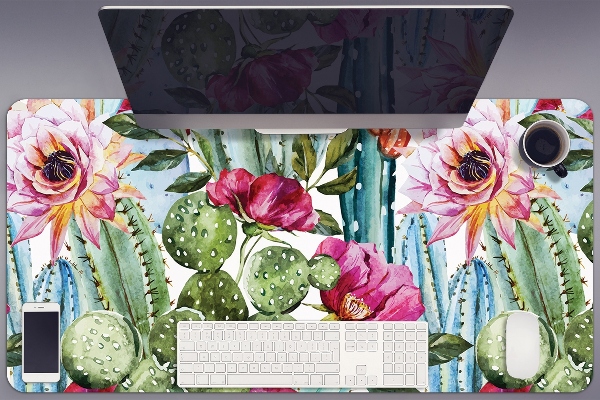 Sous-main bureau Jardin tropical