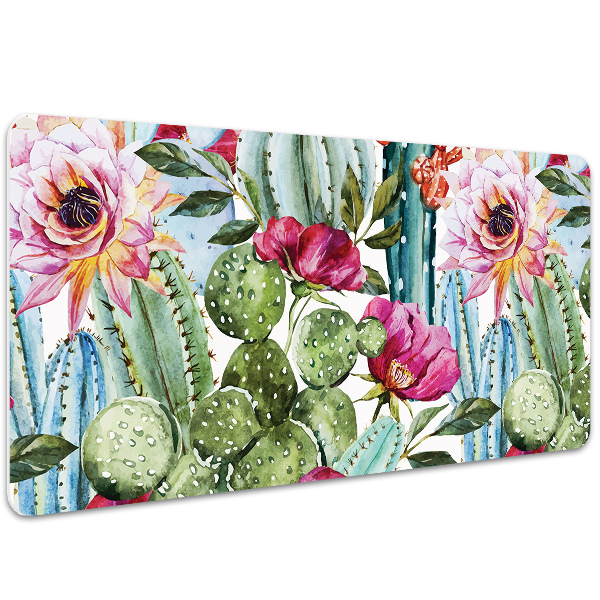 Sous-main bureau Jardin tropical
