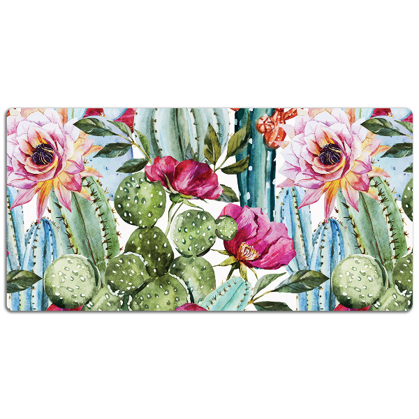 Sous-main bureau Jardin tropical