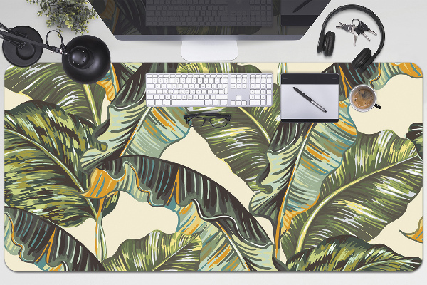 Sous-main bureau Feuilles de palmier