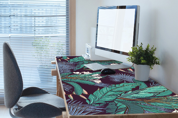 Sous-main bureau Jungle tropicale