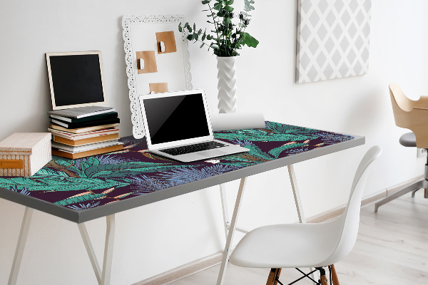 Sous-main bureau Jungle tropicale