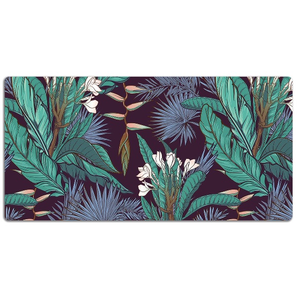 Sous-main bureau Jungle tropicale