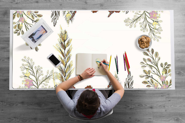 Tapis de bureau Fleurs de terrain