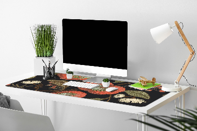 Tapis de bureau Fleurs rétro