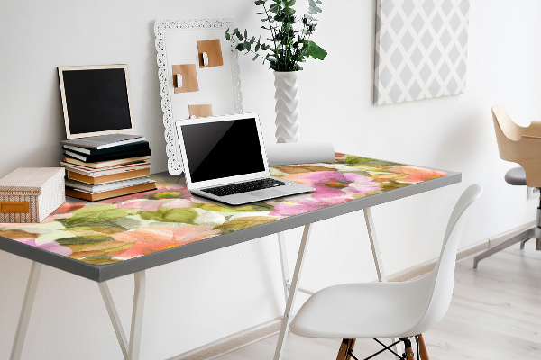 Tapis de bureau Fleurs peintes